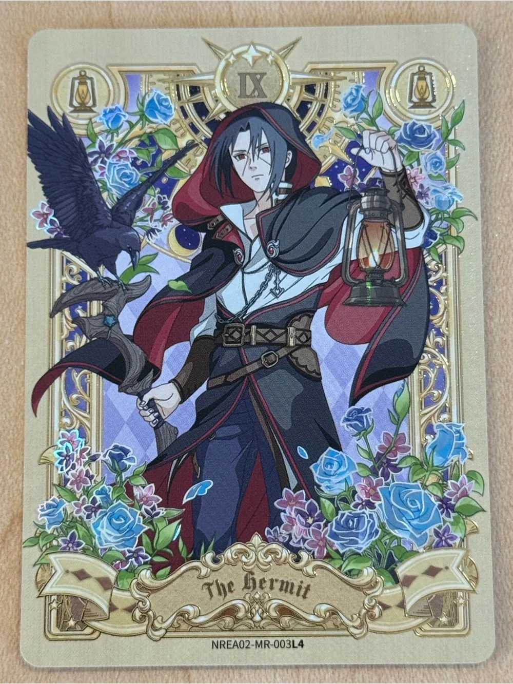 Itachi Uchiha The Hermit Tarrot NRB09-MR-003L4 Naruto Kayou Card